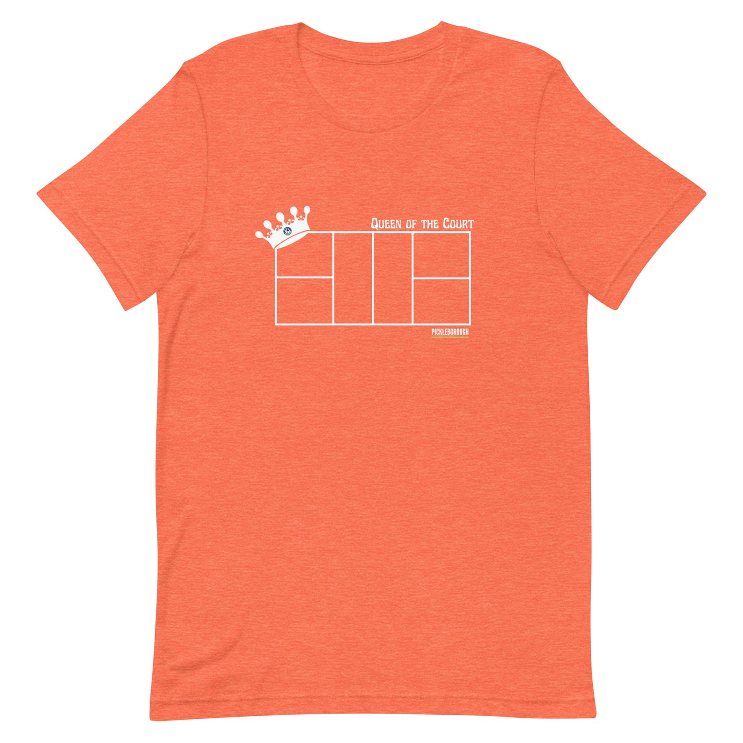 "Queen of the Court" Womens Dark T-Shirt