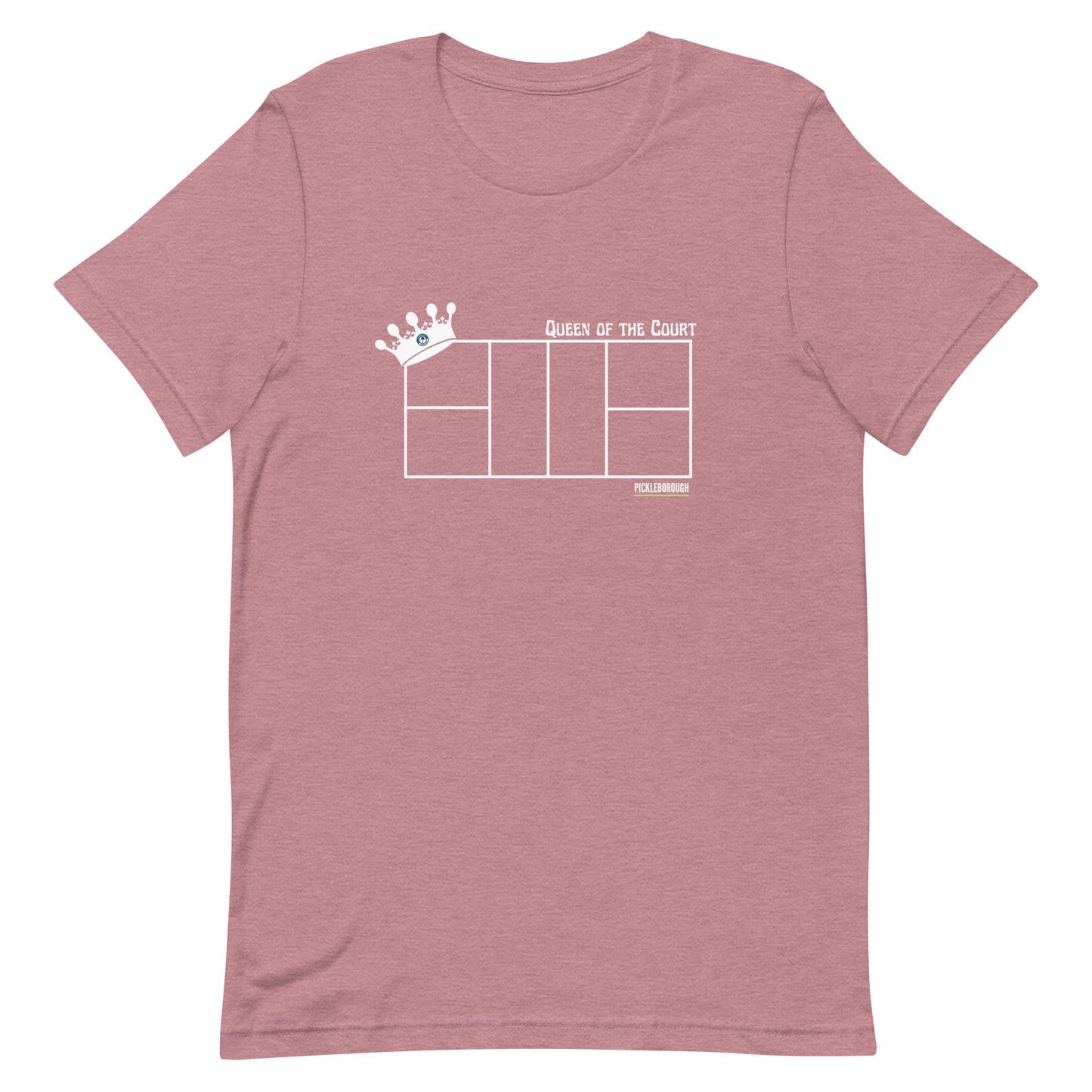 "Queen of the Court" Womens Dark T-Shirt