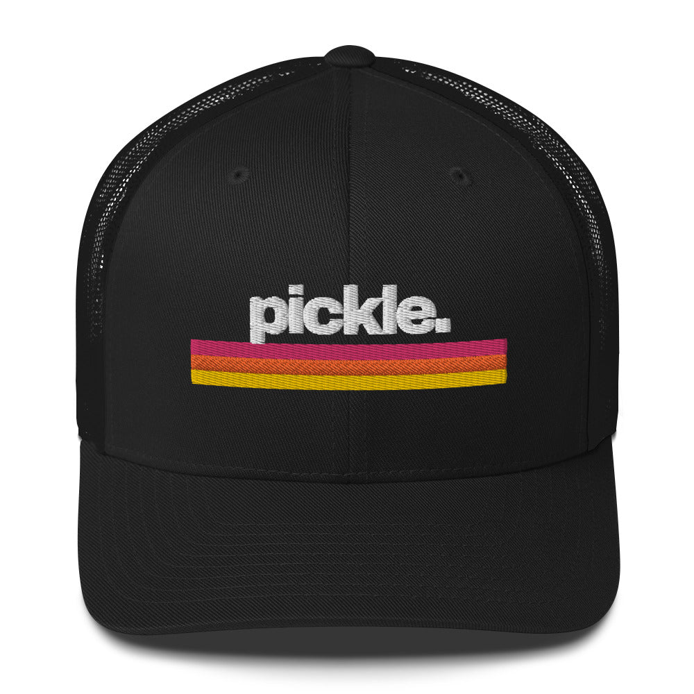 pickle. Stripe Trucker Cap