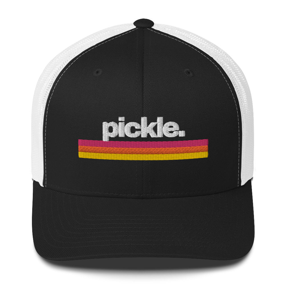 pickle. Stripe Trucker Cap