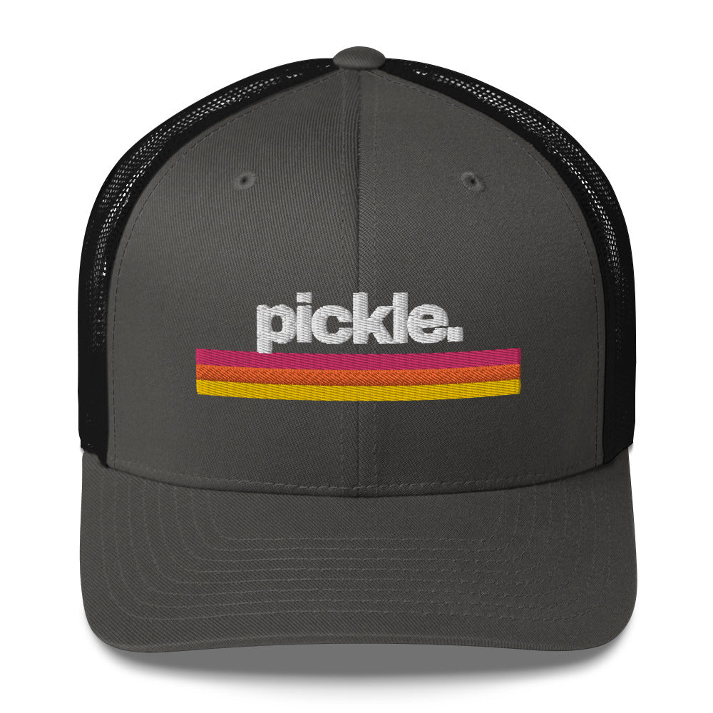 pickle. Stripe Trucker Cap