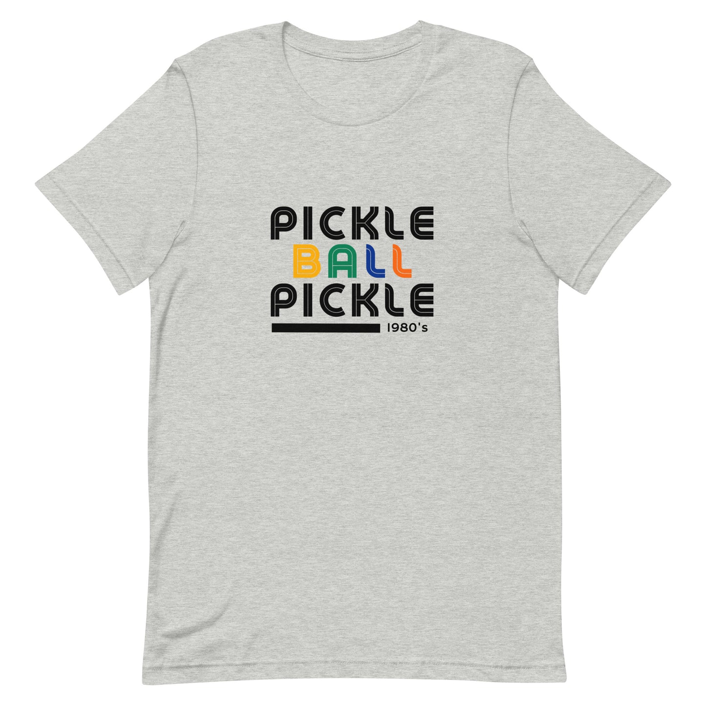 Retro 80's Style Pickleball T-Shirt