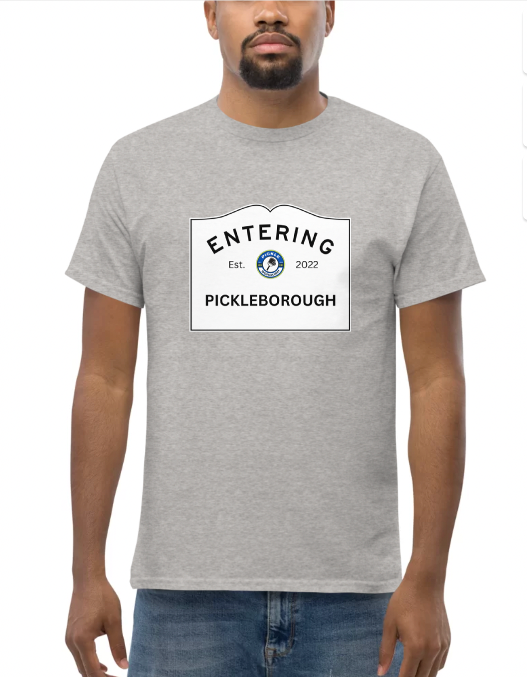 "Entering Pickleborough" Unisex T-Shirt