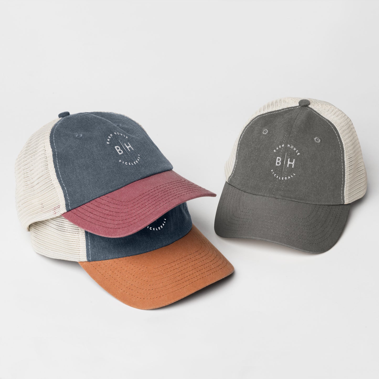 "Barn House Pickleball Club" Pigment-dyed cap