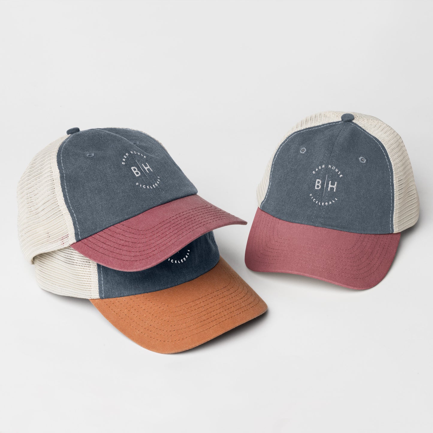 "Barn House Pickleball Club" Pigment-dyed cap