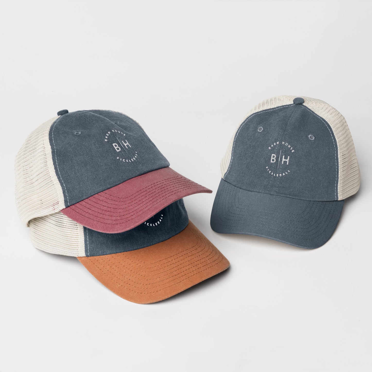 "Barn House Pickleball Club" Pigment-dyed cap