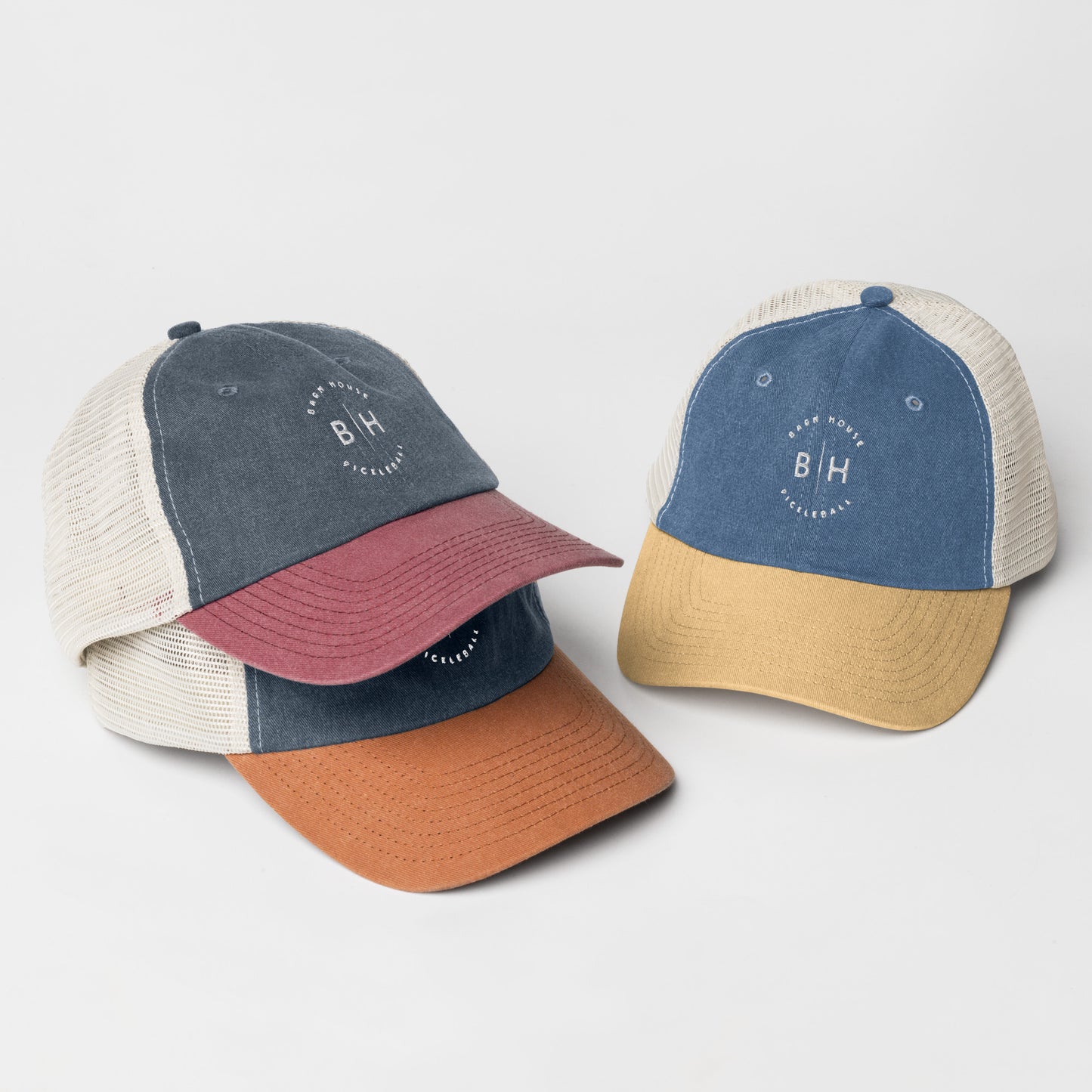 "Barn House Pickleball Club" Pigment-dyed cap