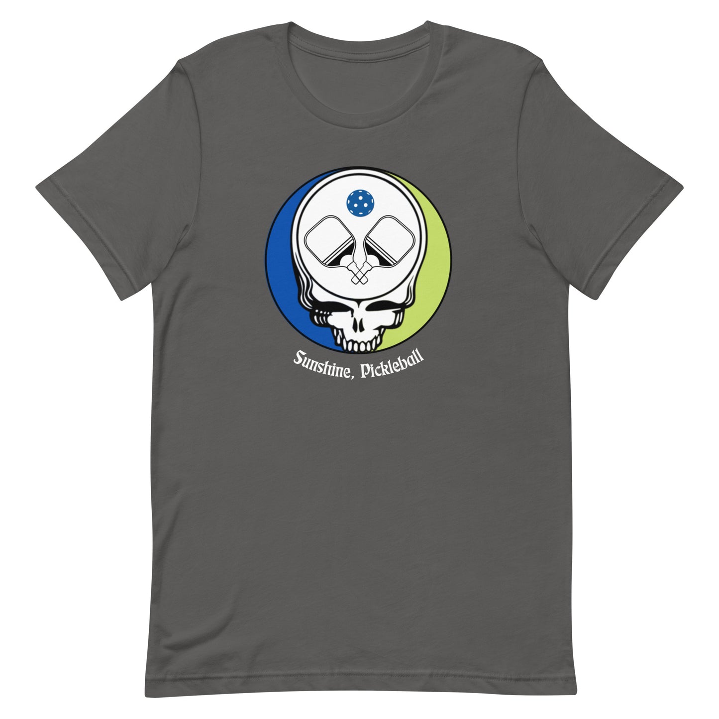 "Sunshine, Pickleball" Dark Unisex t-shirt