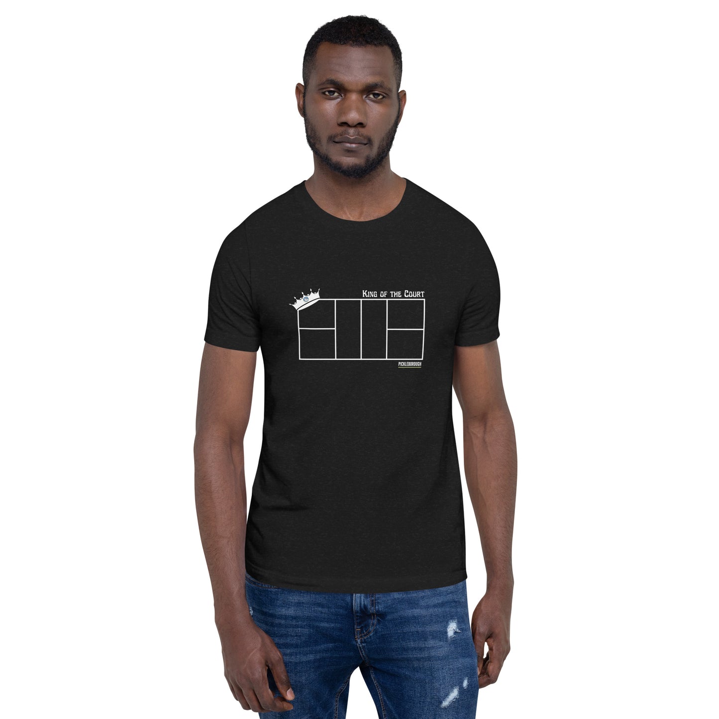 "King of the Court" Mens Dark T-Shirt