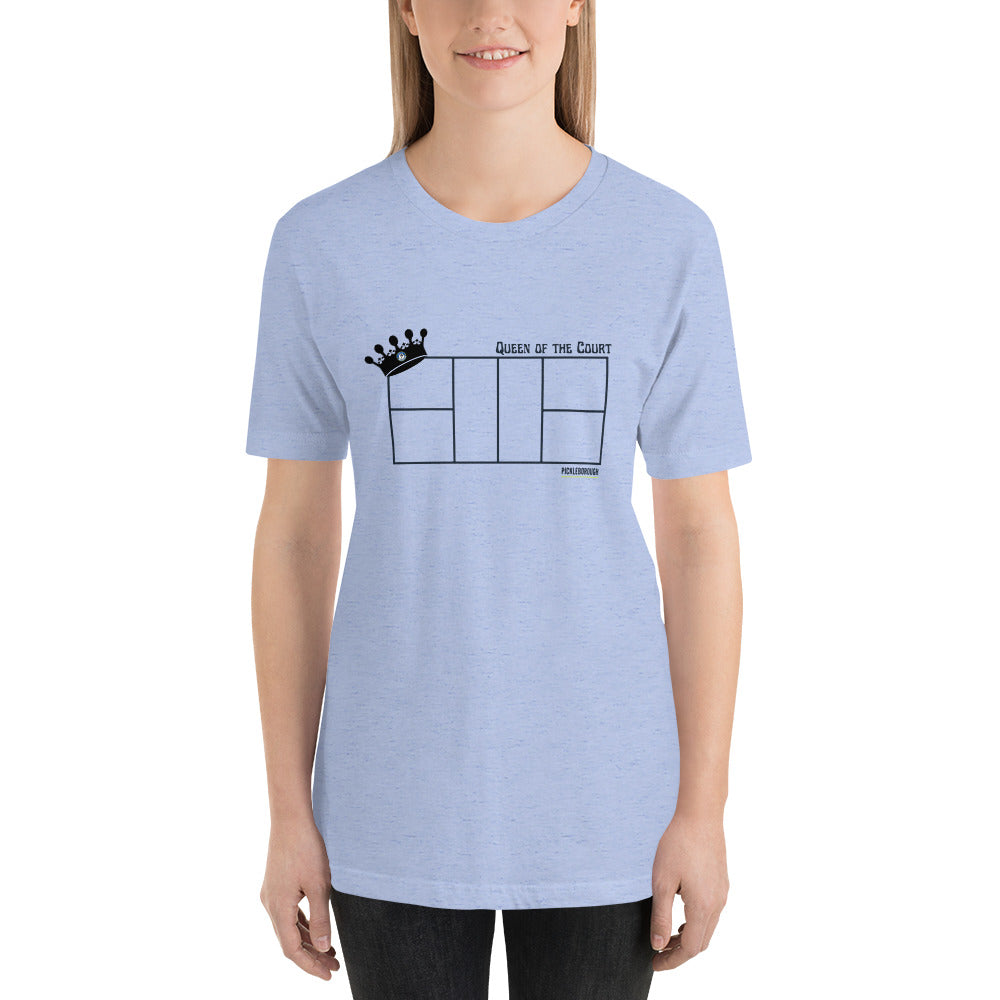 "Queen of the Court" Womens Light T-Shirt