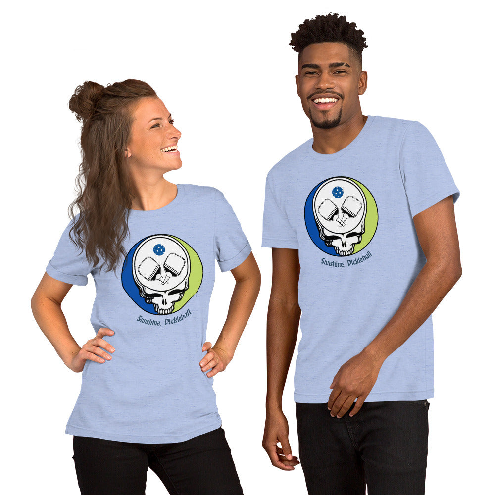 "Sunshine, Pickleball" Light Unisex t-shirt