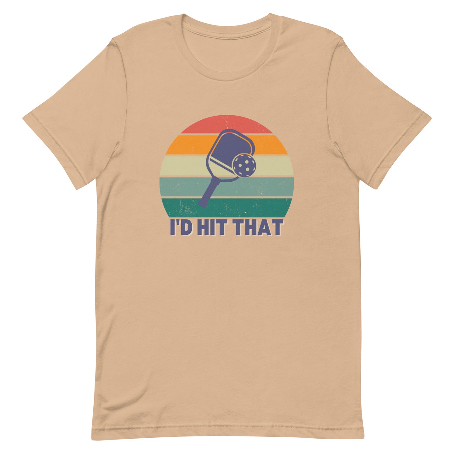 "I'd Hit That" Vintage Pickleball Unisex T-Shirt