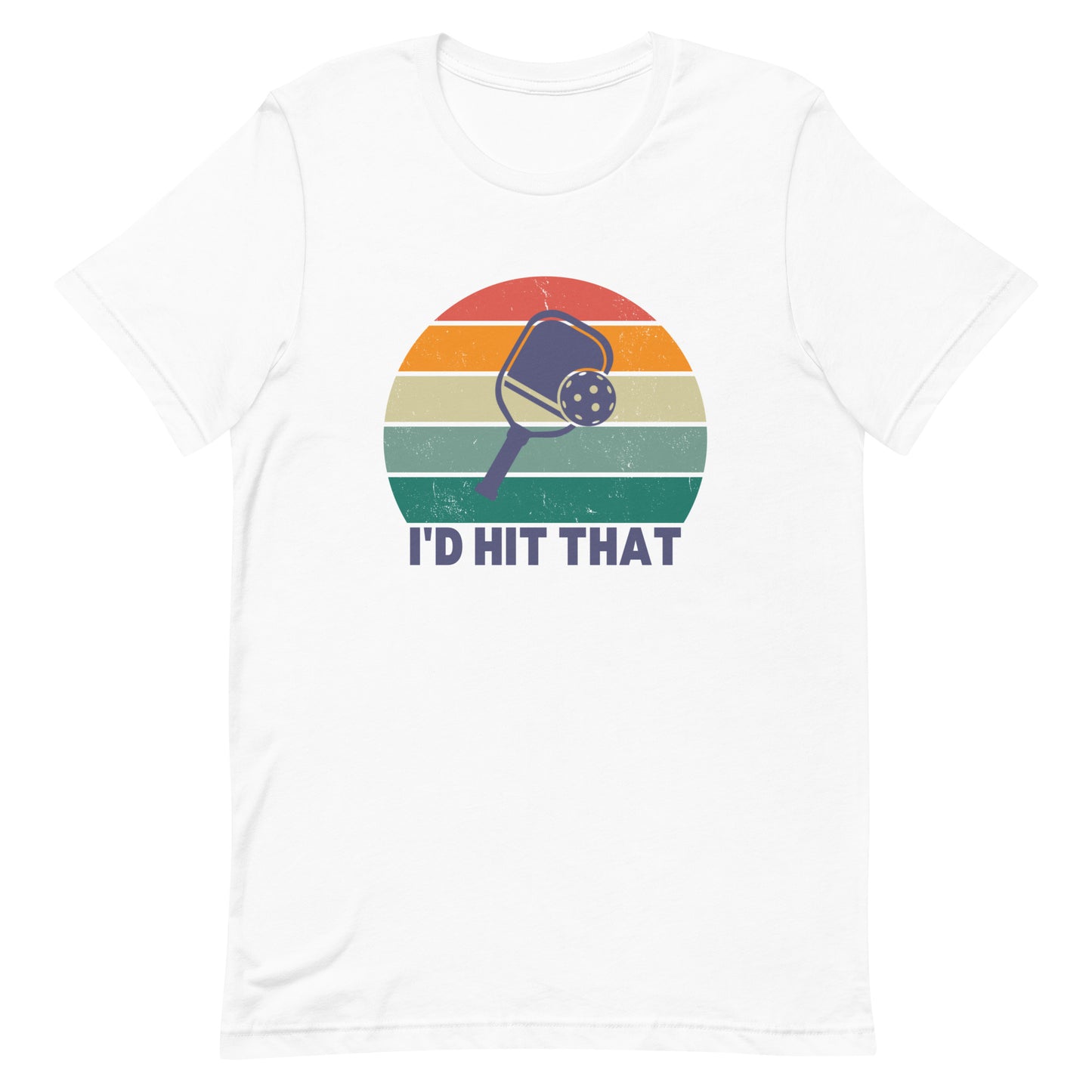 "I'd Hit That" Vintage Pickleball Unisex T-Shirt