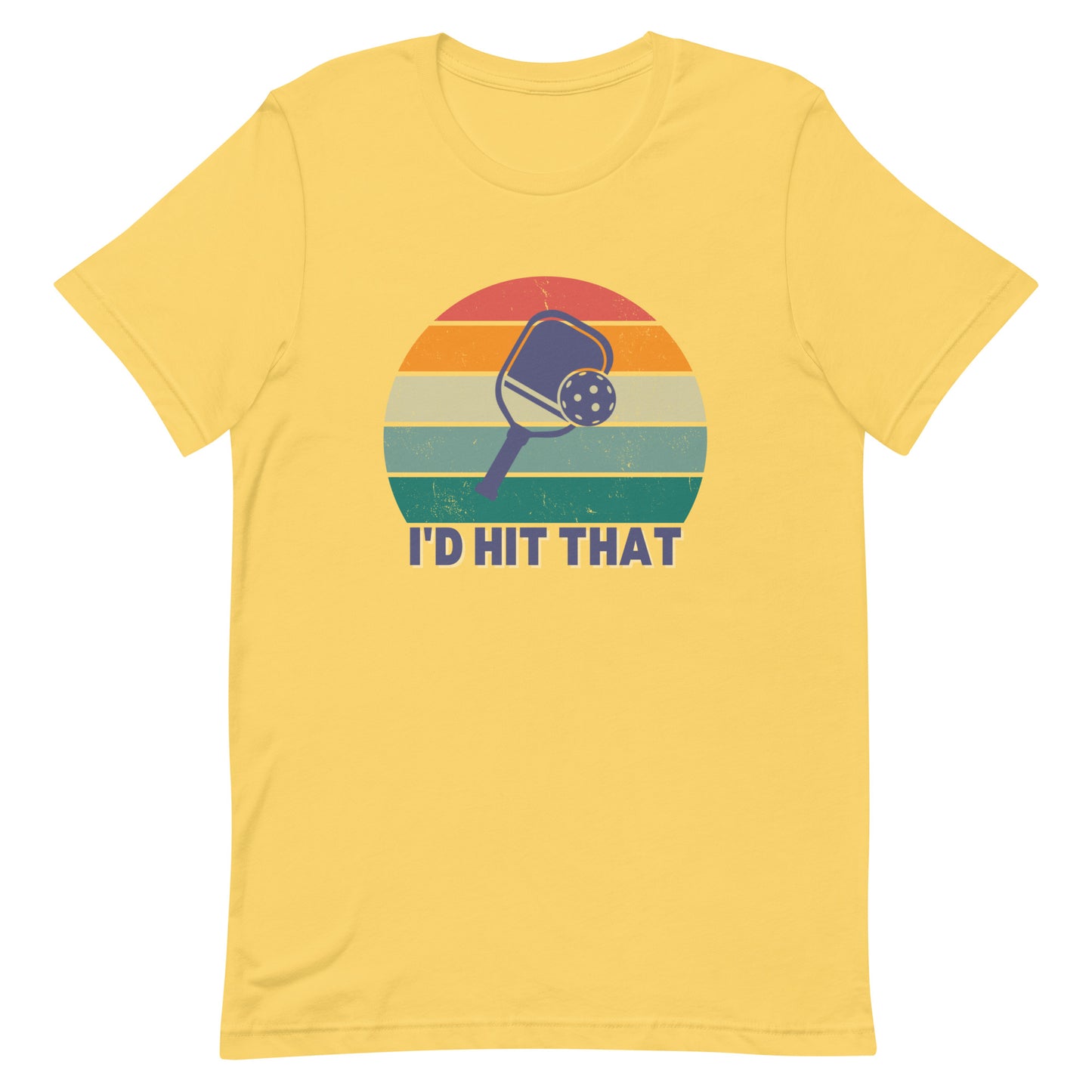 "I'd Hit That" Vintage Pickleball Unisex T-Shirt