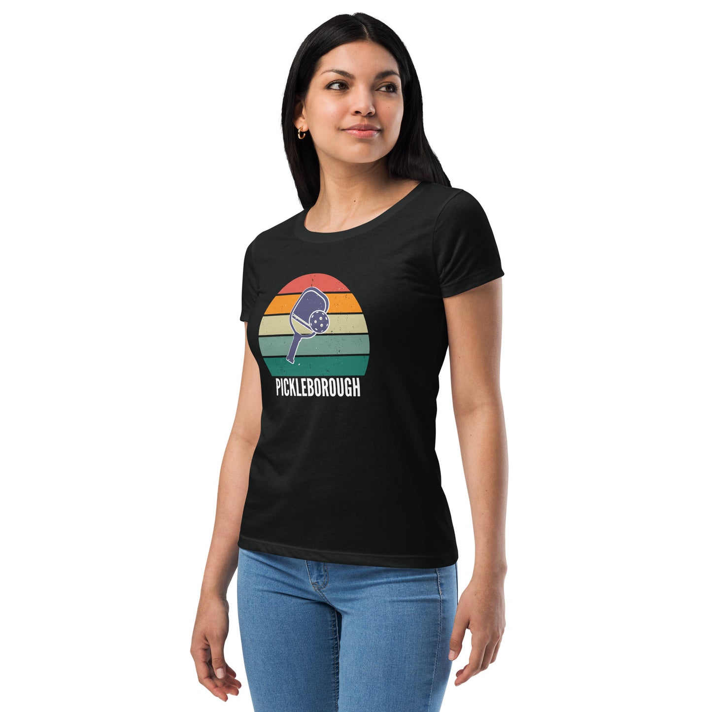 "Retro Pickleborough" Women’s T-Shirt