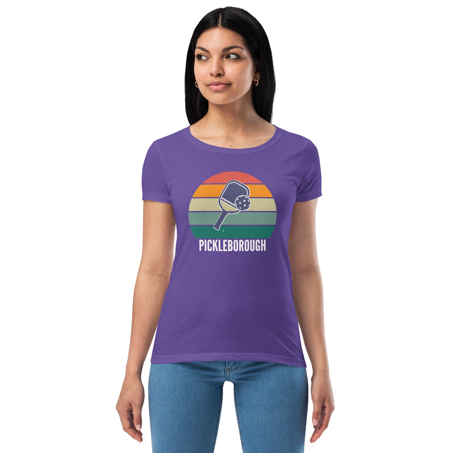 "Retro Pickleborough" Women’s T-Shirt