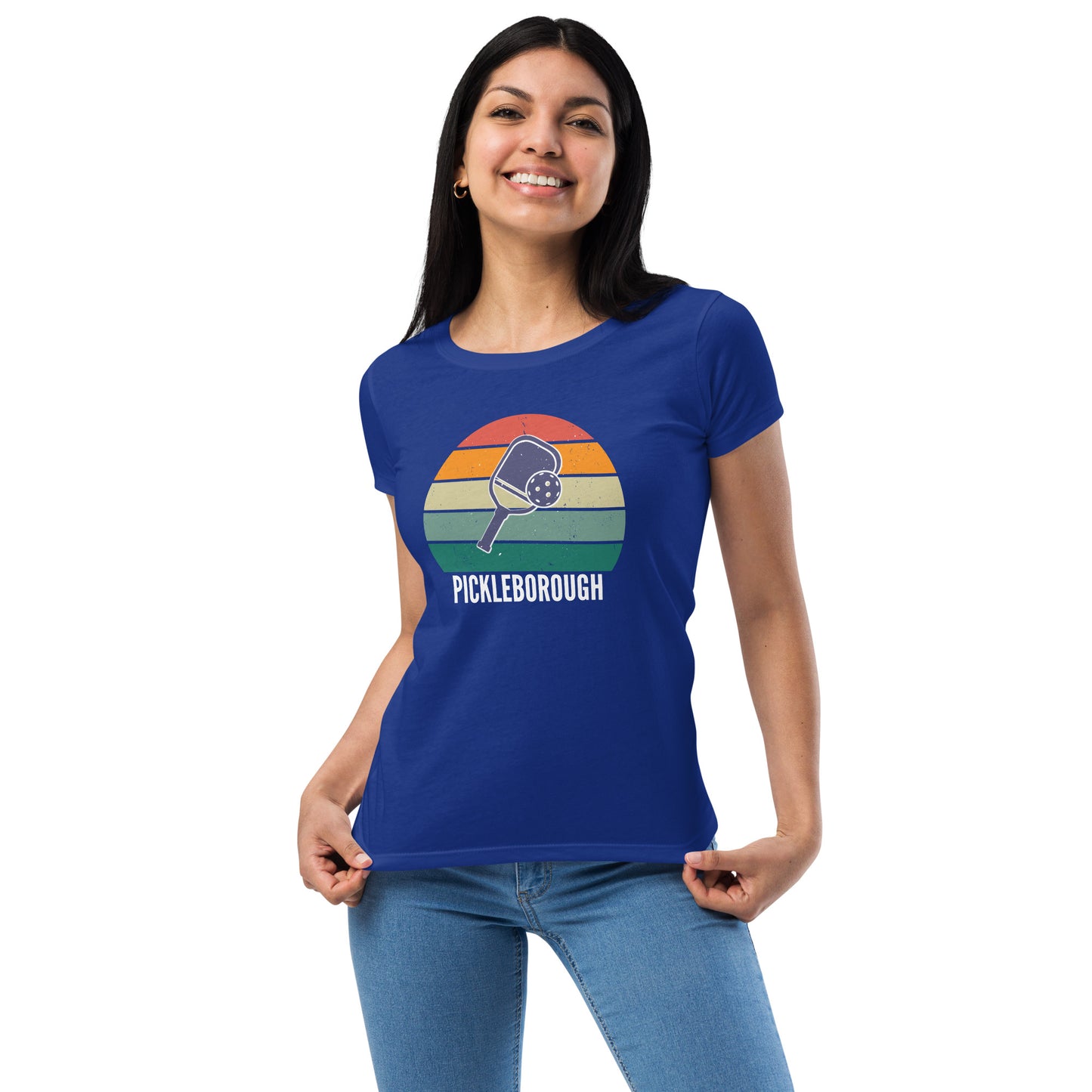 "Retro Pickleborough" Women’s T-Shirt