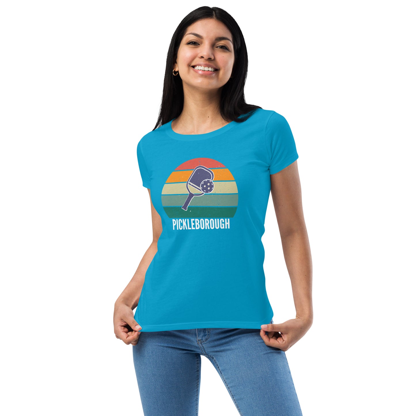 "Retro Pickleborough" Women’s T-Shirt