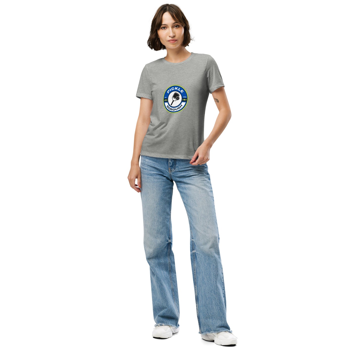 "Pickleborough Crest" Womens T-Shirt