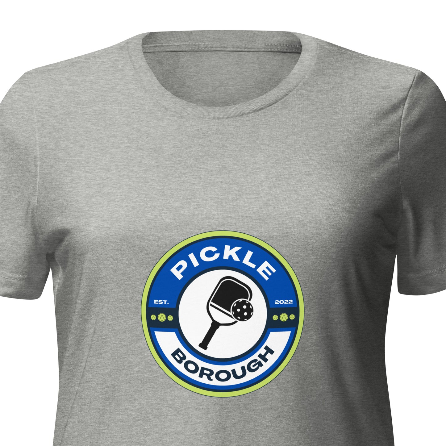 "Pickleborough Crest" Womens T-Shirt