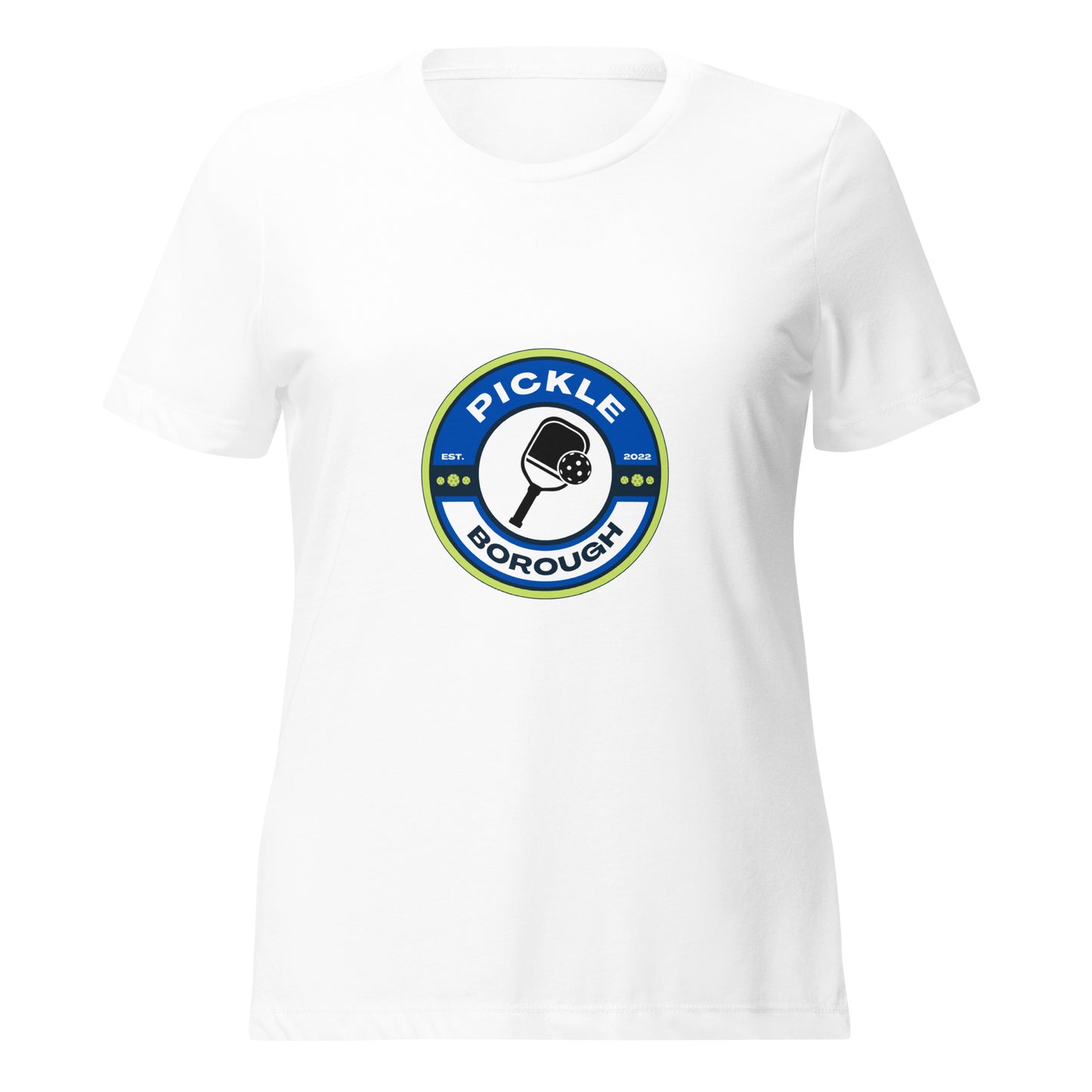 "Pickleborough Crest" Womens T-Shirt