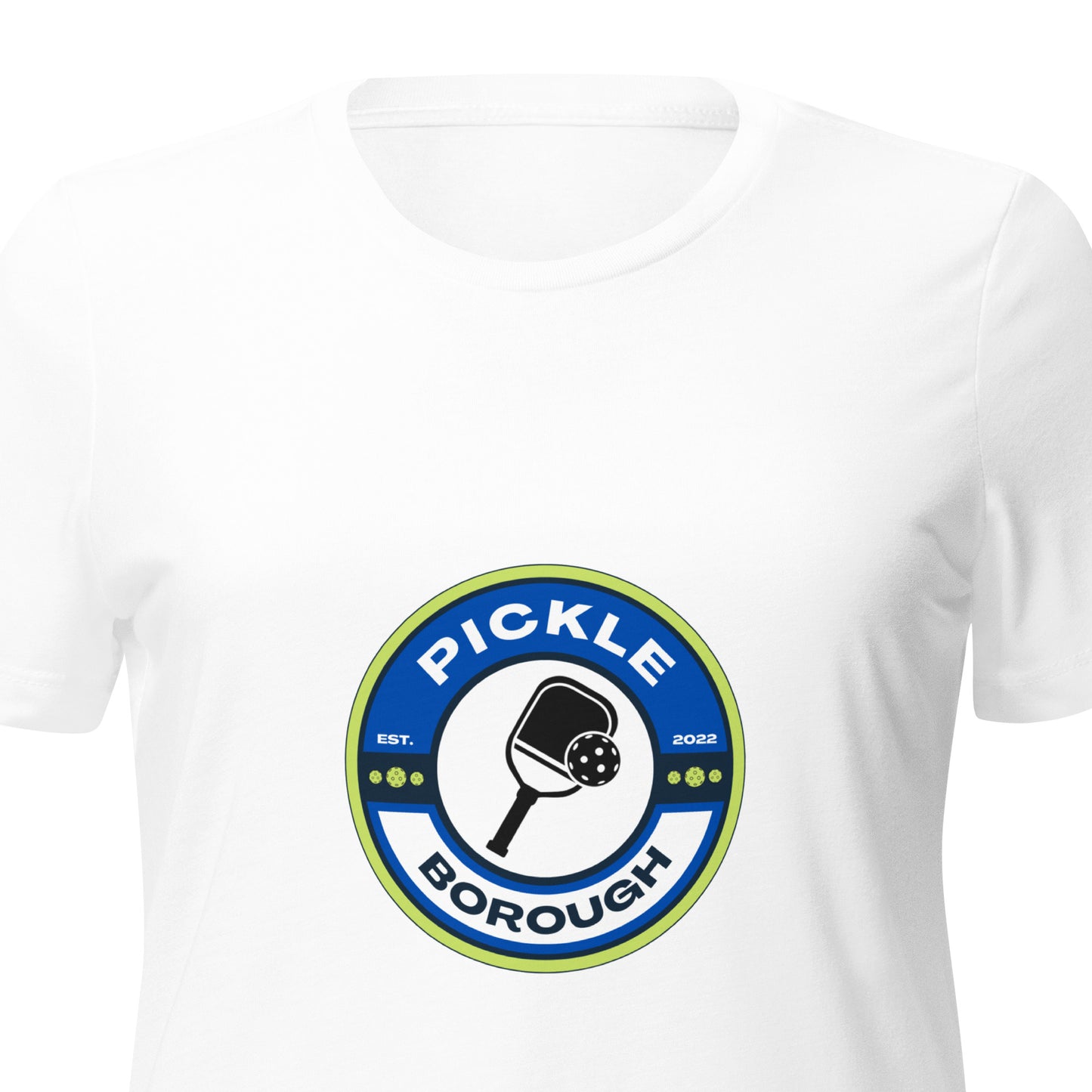 "Pickleborough Crest" Womens T-Shirt